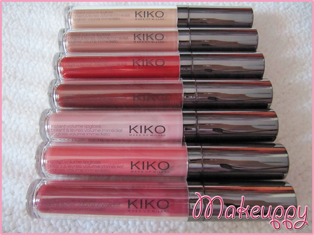 Kiko блеск. Kiko Lip Volume. Volume блеск для губ. Кико блеск для губ палитра цветов.
