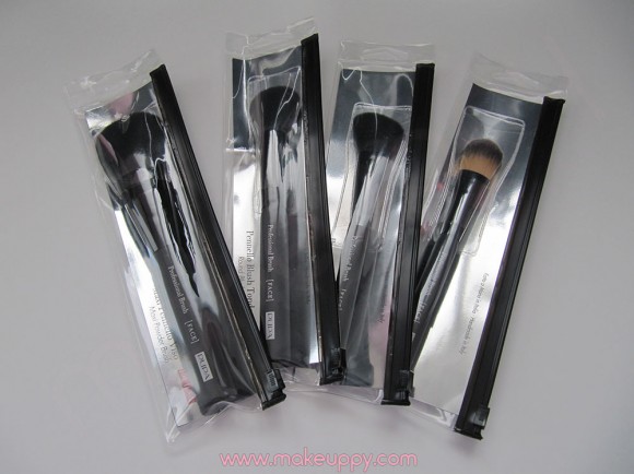 PUPA Professional Face Brushes