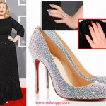 Adele’s Louboutin Inspired Manicure